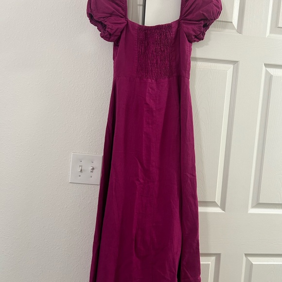 Linen Zara dress, size XS - Picture 3 of 4